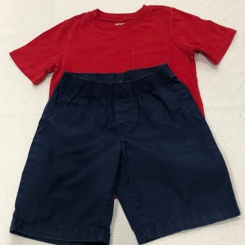 Carter’s Kid Toddler Boys Sets Size5T/5A - Picture 1 of 12